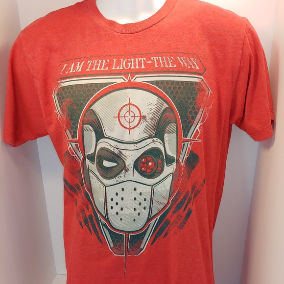 DC Comics Other - Suicide Squad DC Comics Deadshot Red T-shirt Bullseye Face Mask Character